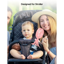 MAH Portable USB Handheld Fan for Baby Flexible Tripod LED Lights For Stroller