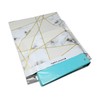 10x13, 14x17 Inch 100 Pack Marble Tile Poly Mailers, Mosaic
