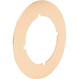 Defender Security U 9524 Back Plate, 3-1/2-Inch, Brass Plated, 2-Pack
