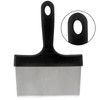 Moicstiy Grill Scraper Stainless Steel Griddle Scraper with Plastic Handle