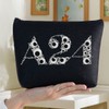 BWWKTOP Evelyn Googly Eyes - Bolsa de maquillaje A24 con