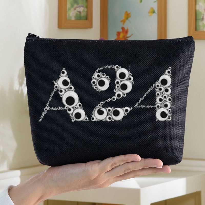 BWWKTOP Evelyn Googly Eyes - Bolsa de maquillaje A24 con