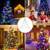 ANEEWAY Christmas Tree Lighting with Ring 3 m, 480 LEDs