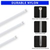 1000 Pack 4 inch KOOWIN Nylon Plastic Cable Zip Ties