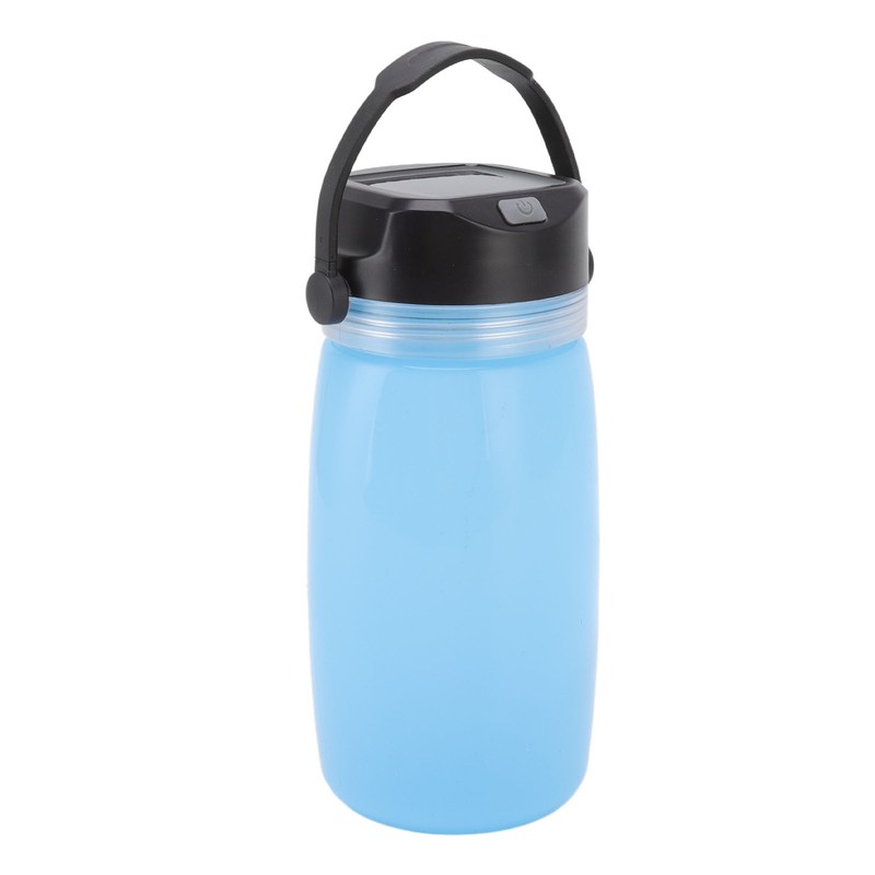 Solar Charging Water Bottle Luminous Water Cup Teacup Outdoor Camping