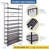 Sundaze Shoe Rack - 10 Tier Shoe Rack for Front