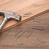 sourcing map Finishing Nails 100pcs 75mm 3 Inch Hand-Drive Hardware