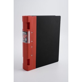 Exacompta Guildhall Ergogrip Binder, 2 Rings, A4 - Red