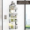 Orimade Shower Caddy Round Adhesive Replacement Stickers Shelf Basket Strips