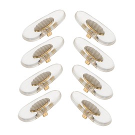 Gatuida 4 Pairs Nose Bridge Pads for Glasses Slip Eyeglass Cushions Comfortable Nose Pads for Sunglasses Eyewear for Enhanced Comfort Versatile Fit