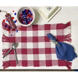 CHARDIN HOME 100% Cotton Slub Napkins - Navy, 45x45 cm (18x18 in), Set of 6 Textured Everyday Reusable Cloth Napkins, Also Perfect for Holidays, Dinner Parties, Birthdays, Weddings, Hotels