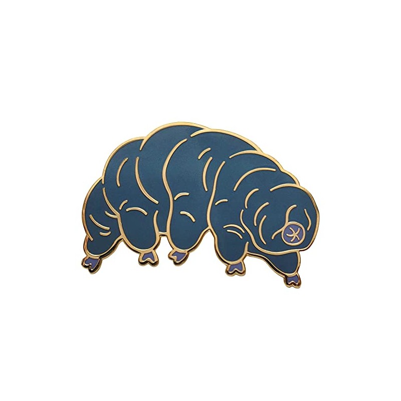 Pinsanity Tardigrade 'Water Bear' Enamel Lapel Pin