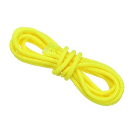 PATIKIL Archery D Loop Rope 3.3 FT, Bow String Release Nock Wire Nocking Loop Buckle Ring for Compound Bowstring, Yellow