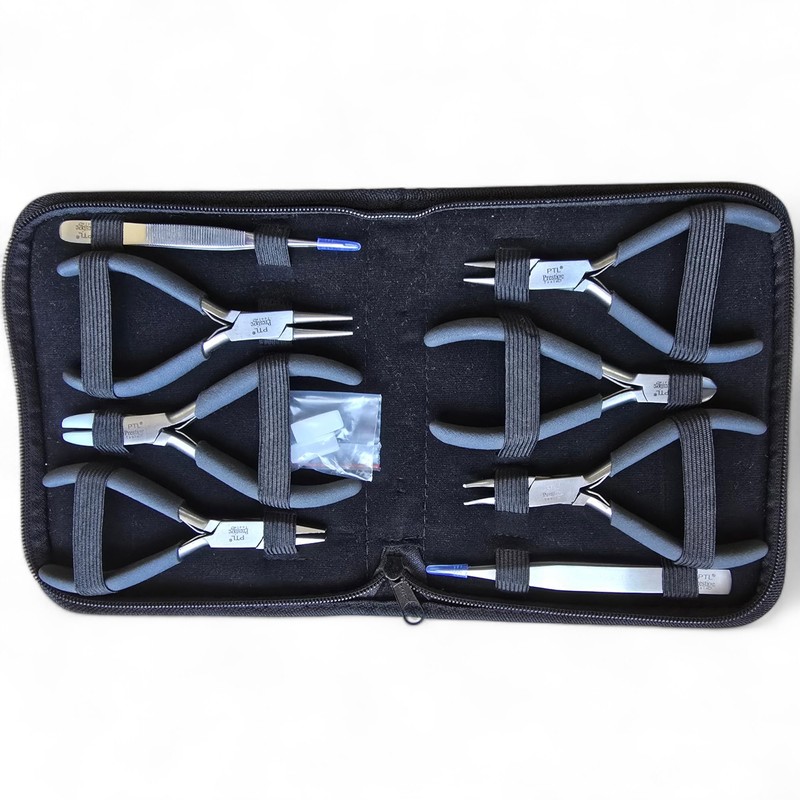 Jewellery Making Pliers Set, Zippered Case, Tools for Jewellery Making,