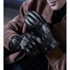 Aegend PU Leather Gloves for Men, Super Soft Warm Velvet