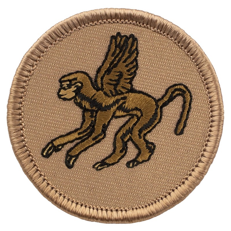 Flying Monkey Patrol Patch - 2" Round!