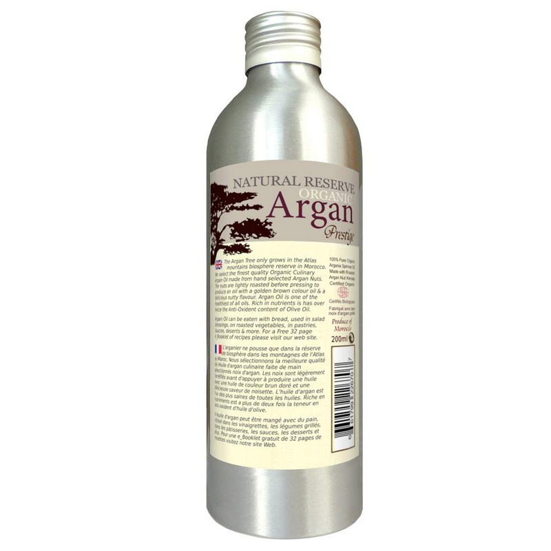Culinary Argan Oil for Eating and Cooking 2x200ml