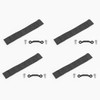 CheroCar Door Limiting Straps for Jeep Wrangler JK JKU 2007-2018