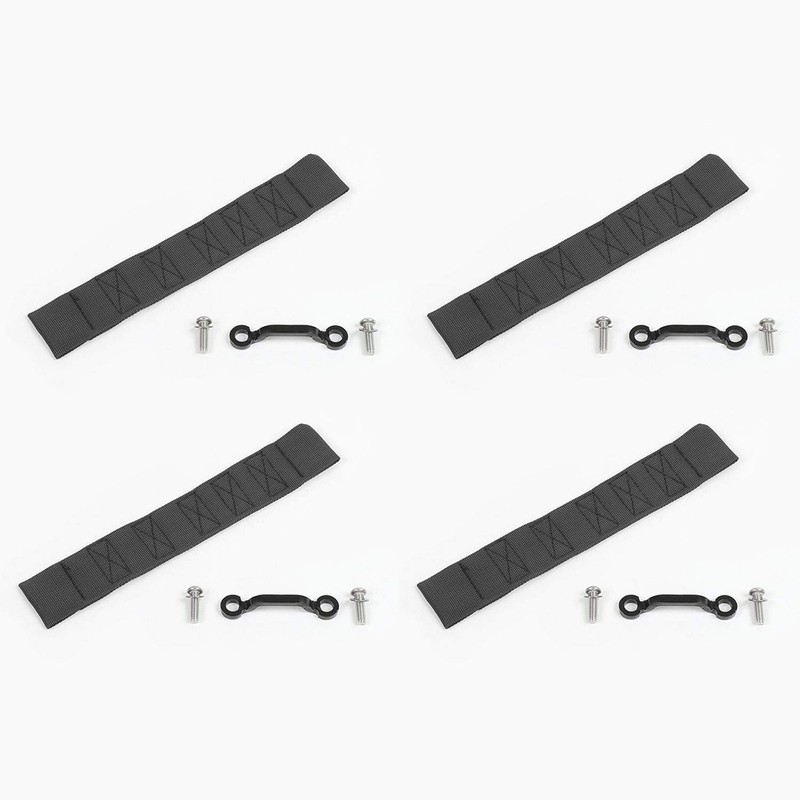CheroCar Door Limiting Straps for Jeep Wrangler JK JKU 2007-2018