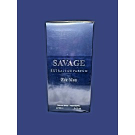 Cologne Savage For Men. Extrait De Parfum 3.4 Fl Oz Natural Spray—Men’s Cologne