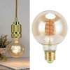 LED Bulb Vintage Flexible Filament Bulb E27 Lamp Holder 4W