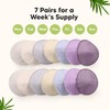 Organic Nursing Pads - 14 Washable Viscose Derived from Bamboo
