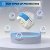 Bseed Surge Protector Power Strip 4 Mode Led Indicators 3