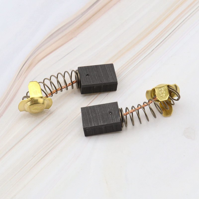 ECSiNG 2 Pairs Carbon Brushes Auto Stop Agitator Replacement Part