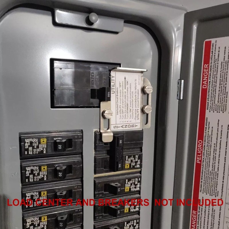 Owl Safety Supply Generator interlock kit for Square D Homeline