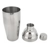 750ML Cocktail Shaker with Built in Strainer Stainless Steel Martini