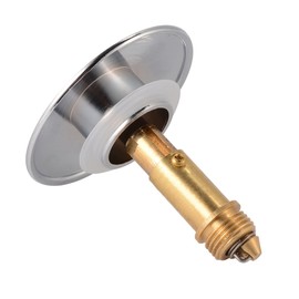 XCSOURCE Bathroom Sink Drain Stopper 66mm Brass Polished Chrome with Pop Up Click Clack Plug Bolt for Bath Vanity Sink HS898