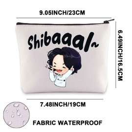 k Pop Army Makeup Bag Shibal Concert Gifts Agust Fans Gifts K-Pop Group Army Merch (Shibaaal UK)
