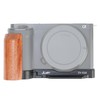 Hersmay L Angle ZV-E10 Quick Change Base Plate with Wooden
