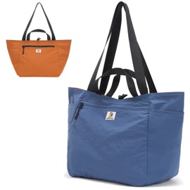 Tote Bag, Travel Bag, Boston Bag, Large Capacity, Lightweight, Nylon Reversible, Foldable, Shoulder Bag, Handbag, Travel Bag, Mother's Bag, For Work or School Commutes, Unisex, Storage Bag Included,