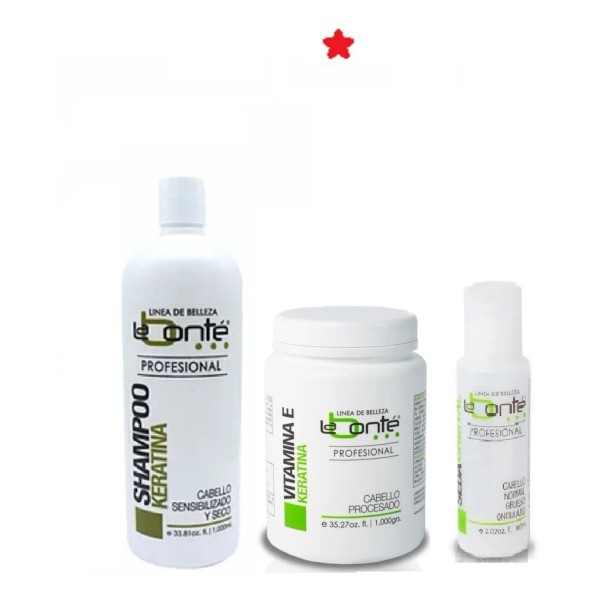 Kit Vitamina Y Keratina La Bont - Producto Original de