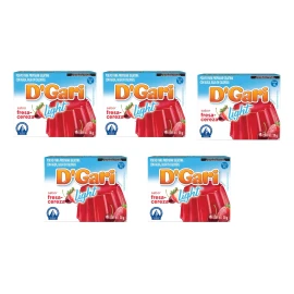 D'Gari Gelatina D'gari Light Fresa Cereza 20 G (5 Piezas)