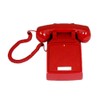 Cortelco 2500NDL-RD 250047-vba-ndl Red Desk No Dial