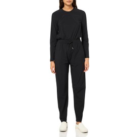 Sweaty Betty Explorer 29" Casual Sweat Wicking Workout Jumpsuit Black