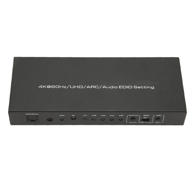 HDR HD Multimedia Interface Sound Extractor 5 Port 18Gbps Sound