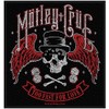 Motley Crue - Too Fast For Love Patch 9cm x