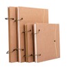Square Sketchbook Loose Leaf Sketchbook Artist Landscape Notebook Blank Ring