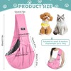Dog Carrier Bag for Dogs up to 15 kg (Pink)