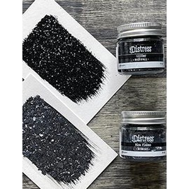Ranger Tim Holtz-Distress-Sparkle Set, Midnight and Black, 16 Gram Pot