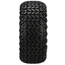 RM Cart® golf cart accessories - 23x10.50-12 Black Trail Golf Cart Tire (1 tire only)