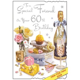 Jonny Javelin Friend 60TH Female Birthday Card