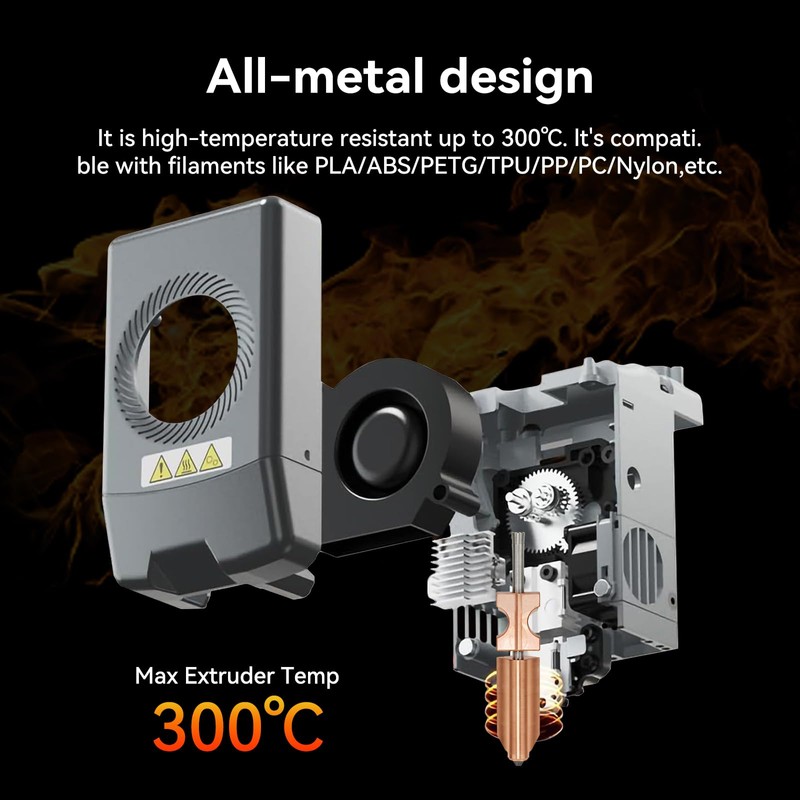 for Flashforge AD5X Nozzle, Tungsten Carbide 3D Printer extruder hotend,