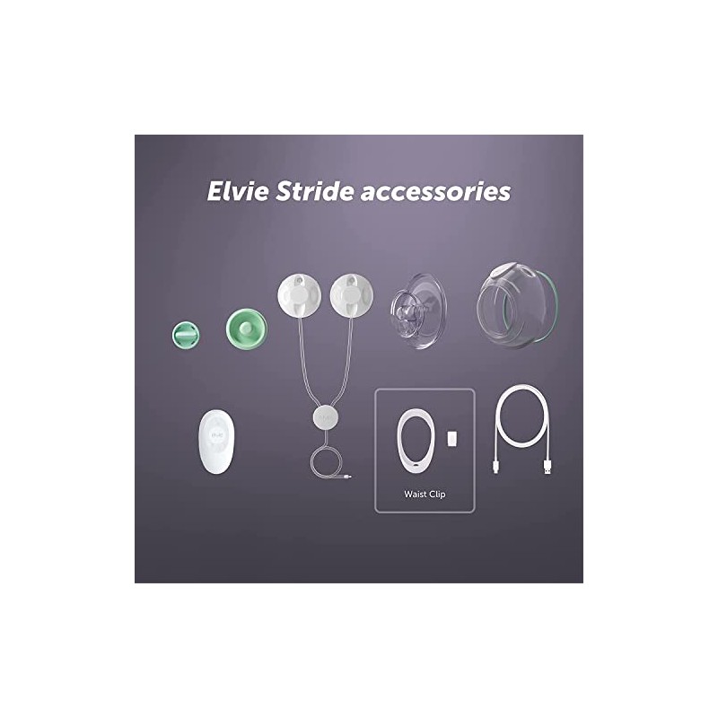 Elvie™ Waist Clip for Stride 1 & 2 Electric Breast