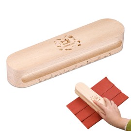 Fteven Tailors Clapper Wooden Clapper for Quilting, Professional Hardwood Clapper Sewing Tool for Quilting and Ironing, Multipurpose Quilters Pressing Tools for Wrinkle Sewing, Fabric Folds