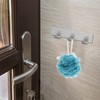 通用 C7IV Silver kitchen and bathroom sticky hook, acrylic