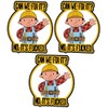 NTICKER 3pcs Can We Fix It? Bob Funny Hard Hat